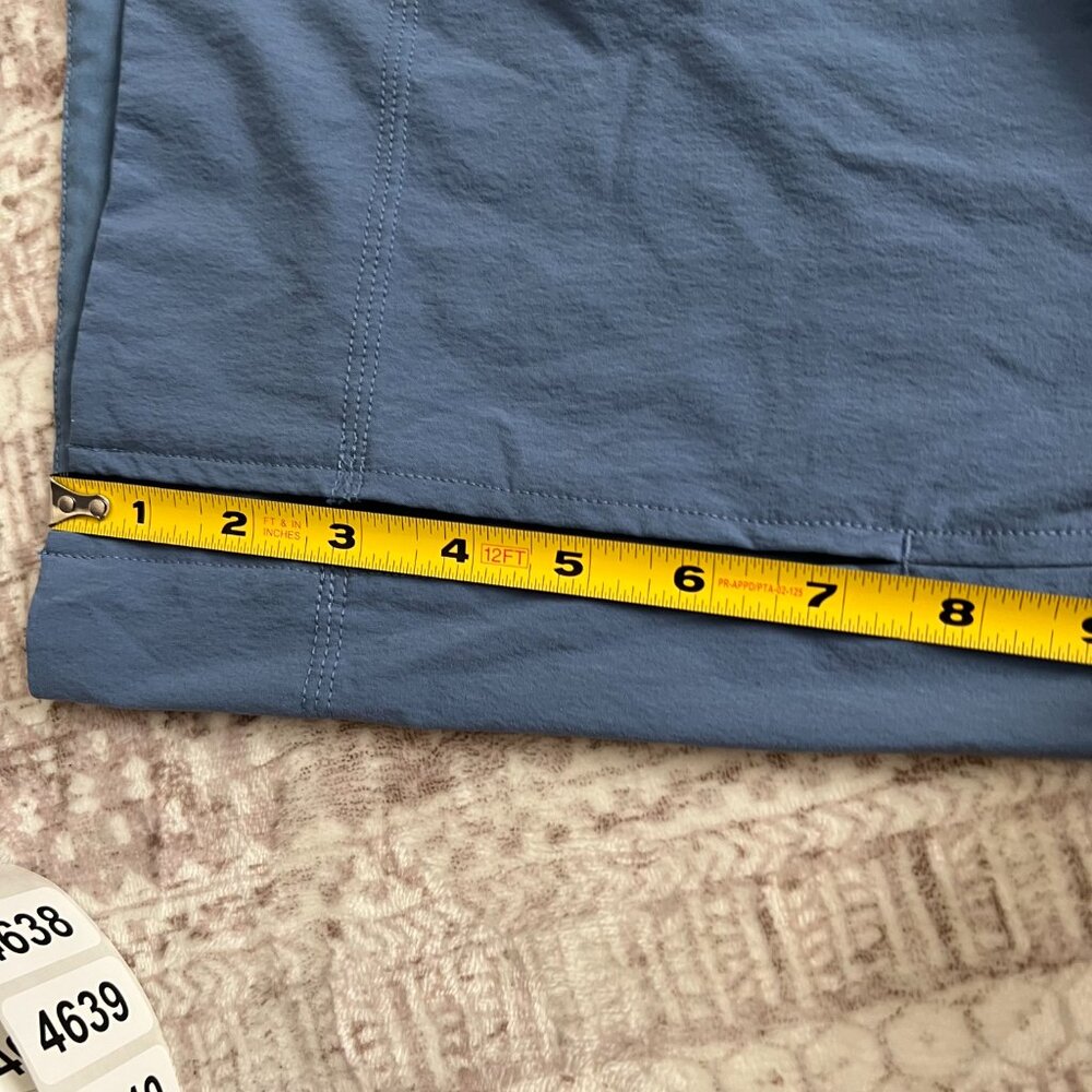 Lululemon sz XS/4 Stretch Woven Wide-Leg High-Rise Pant OASIS BLUE SOLD OUT - Picture 6 of 8